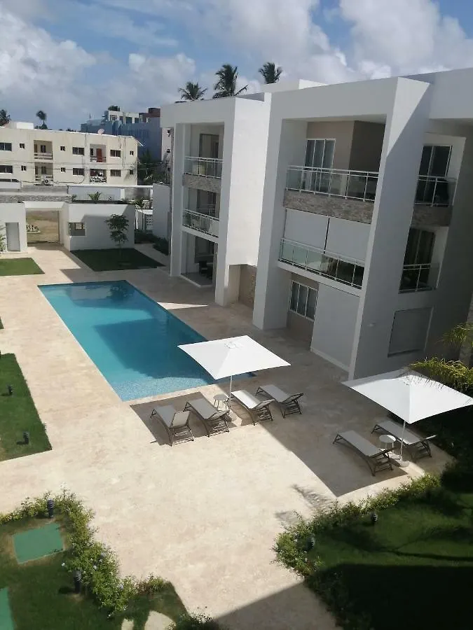 公寓 蓬塔卡纳 Residencial Paseo Del Mar A3B酒店